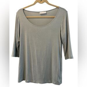Bryn Walker Modal Spandex 3/4 Sleeve Top Size Medium